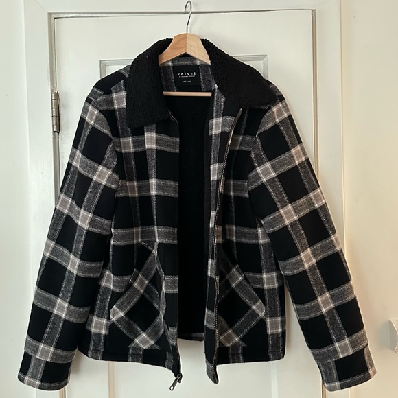Plaid Jacket | Velvet by Graham and Spencer - Picture 1 of 3